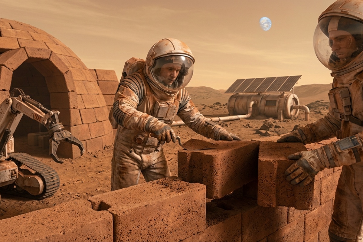 Marso teraformavimo manijoje radome dvi bakterijas: viena sukuria cementą, kita apsaugo jį 3