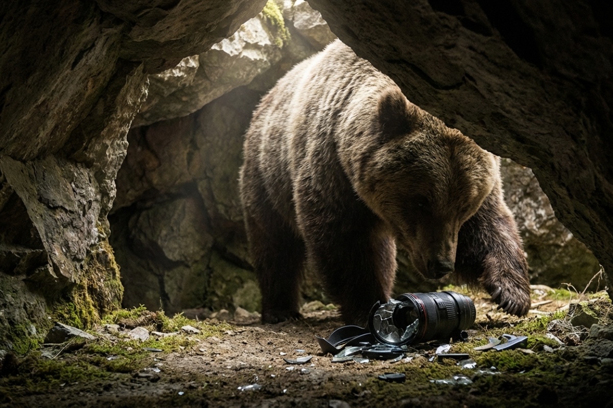 Jis paliko kamerą urve 10 metų ir negalėjo patikėti, ką ji nufilmavo 2