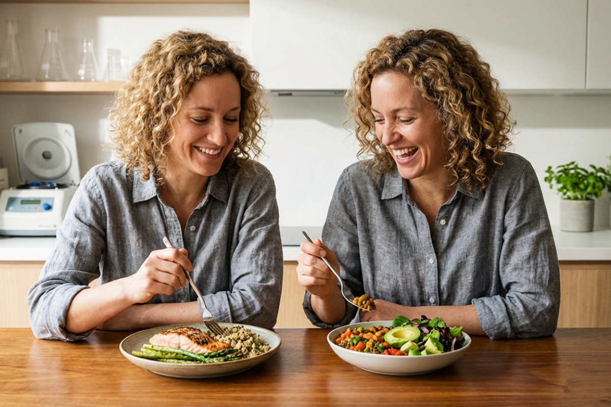 Jei norite, kad jūsų kūnas būtų biologiškai aštuoneriais metais jaunesnis, mokslas turi jums receptą: veganiškos dietos detalė 1