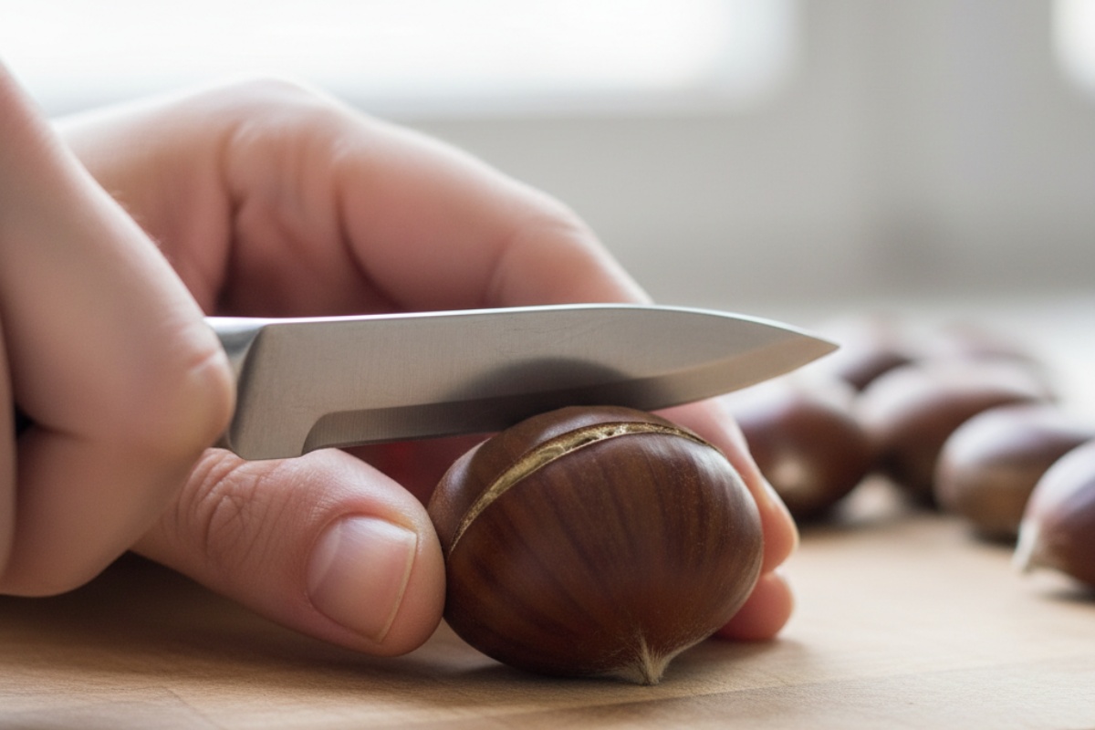 Nei keptuvėje, nei mikrobangų krosnelėje: skrudintų kaštonų triukas namuose toks pat, kaip ir iš gatvės detalės 1